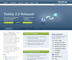 agileshow.com: Tasktop - Task-focused productivity software built on Eclipse Mylyn
Tasktop enables you to access your bugs and issues from your desktop or Eclipse IDE. Tasktop is built on Eclipse Mylyn and supports connectors to Jira, Bugzilla, CollabNet and Rally. Tasktop's task-focused interface shows you only the code relevant to the task at hand, enabling faster software development.