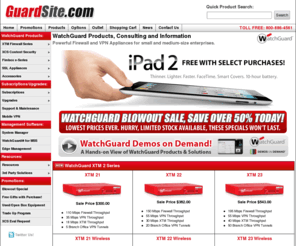 guardsite.com: WatchGuard / WatchGuard Firebox Firewalls / WatchGuard UTM Appliances / SSL-VPN / UPGRADES AND SUPPORT | GuardSite.com
GuardSite.com provides WatchGuard Firebox UTM Appliances, SSL-VPN, Software, Upgrades and Support. Call us today TOLL FREE 1-800-886-4561