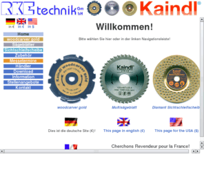 rke-technik.de: RKE-Technik GmbH - Kaindl woodcarver gold / Diamant Sichtschleifscheibe / Multisgeblatt
