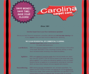 carolinacarpetcare.biz: Carolina Carpet Care
Carolina Carpet Care - Lexington North Carolina