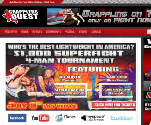 gqppv.com: Grapplers Quest Submission Grappling Tournaments BJJ Competitions Wrestling Events
Grapplers Quest Grappling Tournaments, BJJ Events, Brazilian Jiu Jitsu Competition, Submission Tournament, wrestling meet, grappling news forum