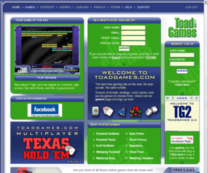 toadgames.com: ToadGames.com FREE GAMES
ToadGames.com. Simply the best totally free online game site on the web!