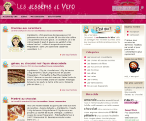 recettes-desserts.fr: Recettes Desserts : Les desserts de Véro
