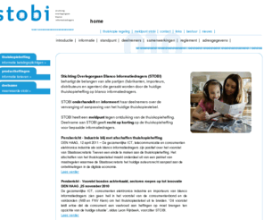 stobi.nl: STOBI - Stichting Overlegorgaan Blanco Informatiedragers
Stichting Overlegorgaan Blanco Informatiedragers (STOBI). behartigt de belangen van alle partijen (fabrikanten, importeurs, distributeurs en agenten) die geraakt worden door de huidige thuiskopieheffing op blanco informatiedragers.