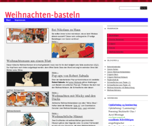 weihnachten-basteln.net: Weihnachten basteln
