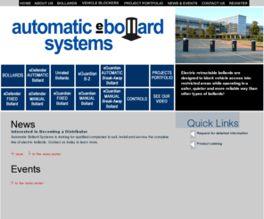 automaticbollard.com: Automatic Bollard Systems
Automatic Bollard Systems.