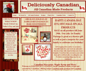 deliciously-canadian.com: Inukshuk | Canada Maple Syrup | Deliciously-Canadian
Deliciously-Canadian, the inukshuk of the web, is devoted to offering 