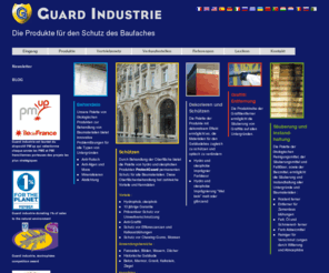 guard-industries.com: Guard Industry, leader of water and oil repellent products, specialist of the waterproofing, the surface treatment, the graffiti cleaners and the ecological cleaners
Guard Industrie, specialist of the protection of surface and the building and the waterproofing proposes you its water and oil repellent range of products, stain repellent and graffiti cleaner