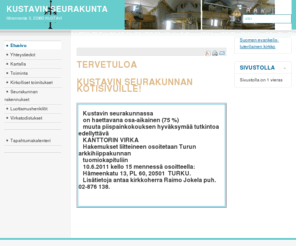 kustavinsrk.fi: Kustavin srk
Kustavin seurakunnan kotisivut