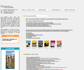 lieuxdits.fr: Agence Lieux Dits, maison d'édition, Lyon
L'agence Lieux Dits offre depuis sa création un ensemble de prestations de service liées au traitement de l'image et la publication. Lieux Dits, maison d'édition.