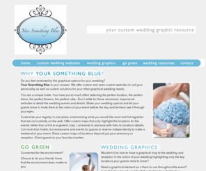 yoursomethingblue.com: Your Something Blue ;  Wedding Websites to Match your Style
Your Something Blue 
Customized Wedding Websites 