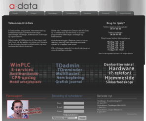 a-data.dk: A-Data - Den professionelle softwareleverandør til det danske sundhedsvæsen
