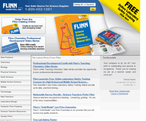 flinn-scientific.org: Flinn Scientific
Flinn Scientific is a fun and informative resource, providing proven and innovative ideas to help teachers and students succeed.