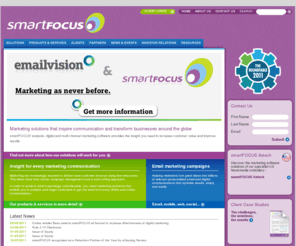 emreact.com: Email Marketing | Analysis Solutions | Campaign Management | smartFOCUS
With smartFOCUS Intelligent Marketing solutions thousands of marketers are more effectively and affordably transforming marketing performance to inspire customers.