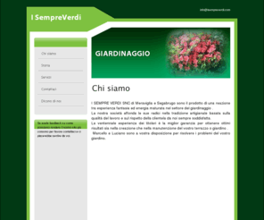 isempreverdi.com: Chi siamo
Chi siamo