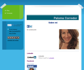 palomacorredor.com: ¡Bienvenidos! - palomacorredor.com
Página web de la escritora, ilustradora, terapeuta y periodista Paloma Corredor