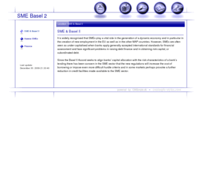 sme-basel2.com: SME Basel 2 - SME & Basel II
SME financing