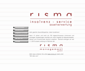 weilner.com: risma insolvenz-service, eine Abteilung der risma management gmbh
Annette Weilner, Wien - Konkursverwertungen, Unternehmensfortführung, Unternehmensliquidation,Sonderverkäufe