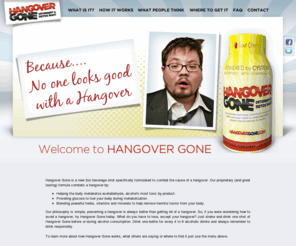 flushyourhangover.com: Hangover Deterrent & Detox Shot
Hangover Gone Deterrent & Detox Shot is specifically formulated to cure hangover effects before they start.