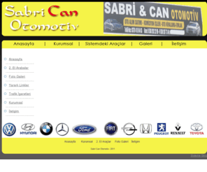 sabricanotomotiv.com: ..::Sabri Can Otomotiv::..
