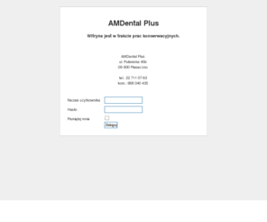 amdentalplus.com: Witaj na stronie startowej
AMDental Plus