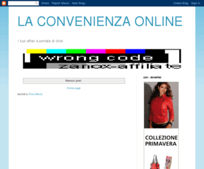 convenienzaonline.com: LA CONVENIENZA ONLINE
