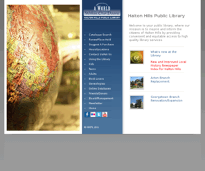 hhpl.on.ca: Halton Hills Public Library
