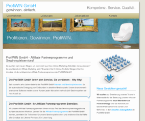 provision24.net: ProfiWIN GmbH - Ihr Dienstleister für Affiliate Marketing und Gewinnspieleintragung
