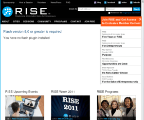 inspiredentrepreneurs.org: RISE
Dedicated to inspiring and empowering entrepreneurs.