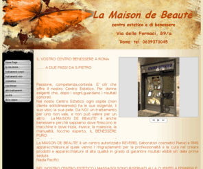 esteticapacifici.com: La Maison de Beauté
Centro Estetico e di Benessere
