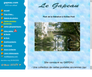 gapeau.com: Gapeau.com
le gapeau et les rives.