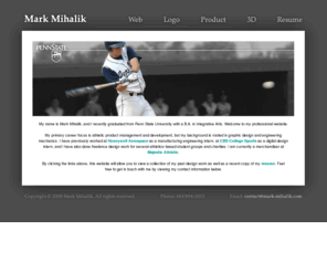 mark-mihalik.com: Mark Mihalik - Portfolio
The Professional Website of Mark Mihalik