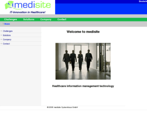 drg-pro.com: medisite Systemhaus GmbH - Innovations by medisite: Home
