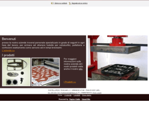 fustelletoscana.com: Fustellificio Toscano - Fustelle e Fustellatrici - Pian di Sco' - Arezzo - Visual Site
Fustellificio che lavora principalemente con calzaturifici, pelletterie e ditte confezionatrici, in grado di eseguire lavori in tempi brevissimi.