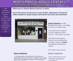 northbristoladvice.org.uk: North Bristol Advice Centre
