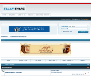 salafishare.com: Salafishare - 1st Salafi Directory Forum
Salafishare - The 1st Salafi Forum Directory