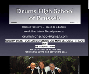 drumshighschool.com: Drumshighschool
La "Drums High School" est une équipe de musiciens professionnels ayant une grande expérience de l'enseignement et de la scène.