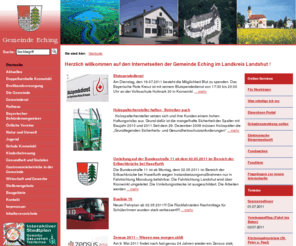 eching-ndb.de: Gemeinde Eching in Niederbayern - Startseite
Homepage der Gemeinde Eching im Landkreis Landshut in Niederbayern