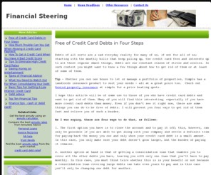 financialsteering.com: Financial Steering
Everything about Finance related topics