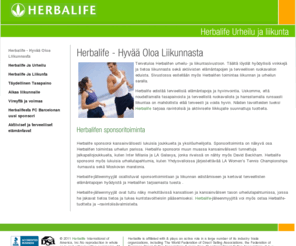 herbalifeurheilujaliikunta.fi: Herbalife | Herbalife Urheilu ja liikunta
