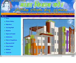 kitabkaurindia.com: Welcome To Mata Kitab Kaur Industrial Training Center
Welcome To Mata Kitab Kaur Industrial Training Center ::: Affiliated 