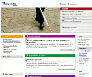 midiscapacidad.com: MiDiscapacidad :: Porque la verdadera discapacidad esta en nosotros mismos
Sitio dedicado a tratar asuntos y noticias relacionadas con las deficiencias y capacidades diferentes, as como su integracin social