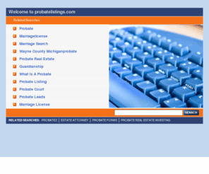 probatecodes.com: Probate Listings - Probate Information - Probate Properties
Probate Listings - Probate Information - Probate Properties
