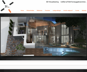 3d-vizual.dk: 3D-Vizual
3D Vizual udfører 3d visualiseringer, animationer 3d walk through samt grafisk produktion