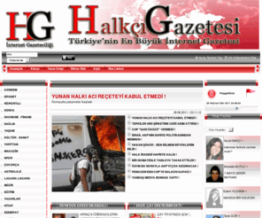 halkcigazetesi.com: Halkçı Gazetesi , Haber , Siyaset , Spor , Gündem
Halkin Haber Adresi Halkçi Gazetesi