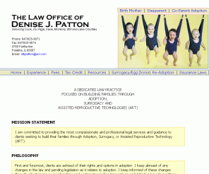 patton denise adoption attorney illinois law office infertility counties mchenry kane serving cook du lake