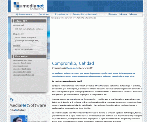 medianet.es: MediaNet Software
Consultoría en tecnologías y desarrollo de software.