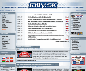 rally.sk: Rally.sk - všetko o rally
Všetko o rally