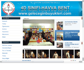 geleceginbuyukleri.com: http://www.geleceginbuyukleri.com
ATATÜRK İLKÖĞRETİM OKULU 1-D SINIFI