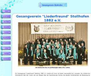 heberling.info: Gesangverein Stollhofen
Homepage oder Internetseite des Gesangvereines Liederfreund Stollhofen mit Informationen zum Verein, zum Gemischten Chor und zu Veranstaltungen